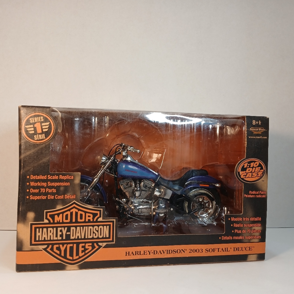 Harley-Davidson 2003 Softail Deuce Die-Cast Model